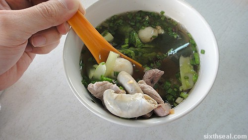 sibu mixed soup pork